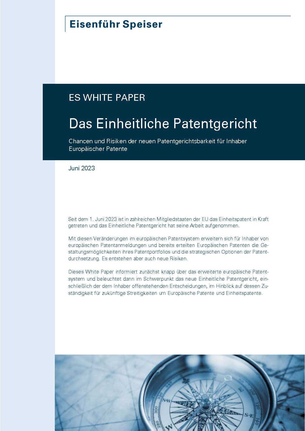 Das Einheitliche Patentgericht